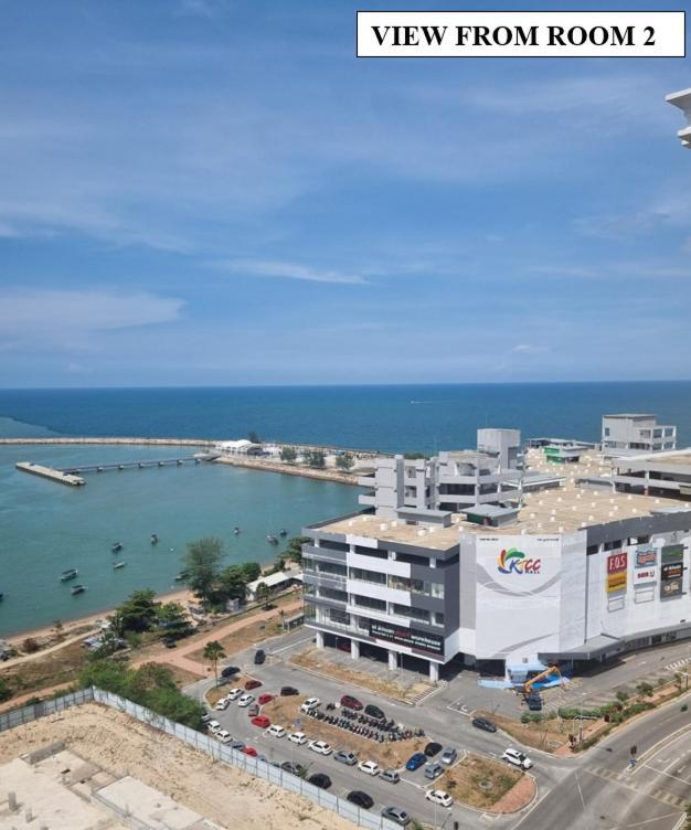 Seaside Haven Homestay Seaview Unit With Pool Opposite Ktcc & Mayang Mall - Pangsapuri Ladang Tanjung クアラ・トレンガヌ エクステリア 写真